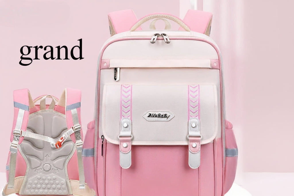 Cartable Orthopédique Enfant Imperméable - Sac à Dos Écolier Primaire