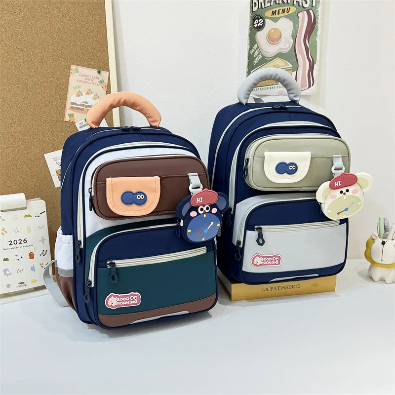 Cartable Scolaire Orthopédique Enfant – Sac à Dos Imperméable Oxford