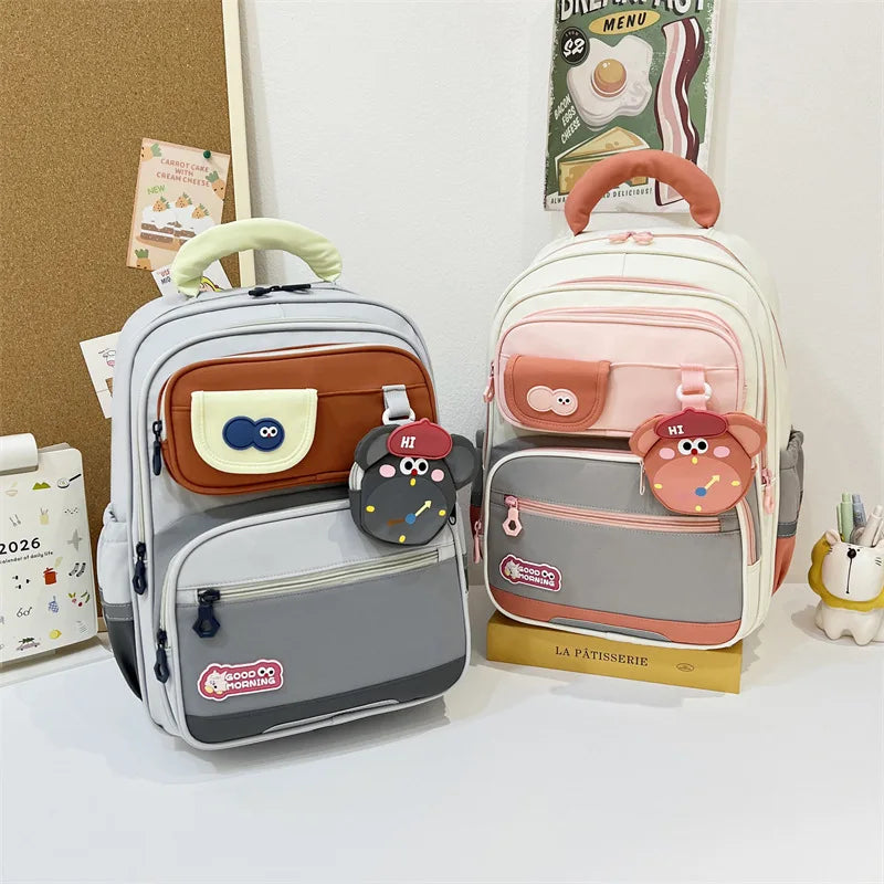 Cartable Scolaire Orthopédique Enfant – Sac à Dos Imperméable Oxford