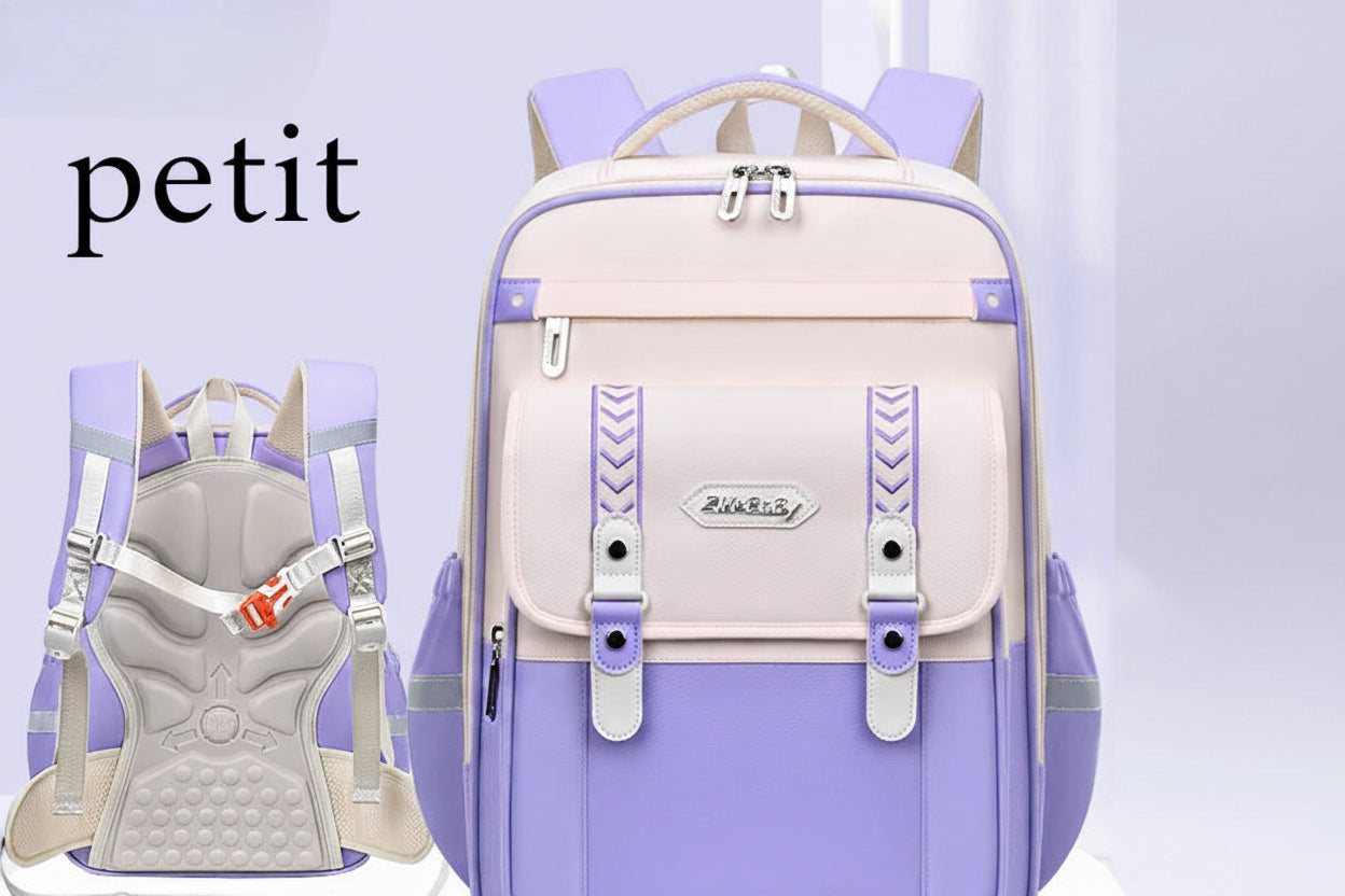 Cartable Orthopédique Enfant Imperméable - Sac à Dos Écolier Primaire