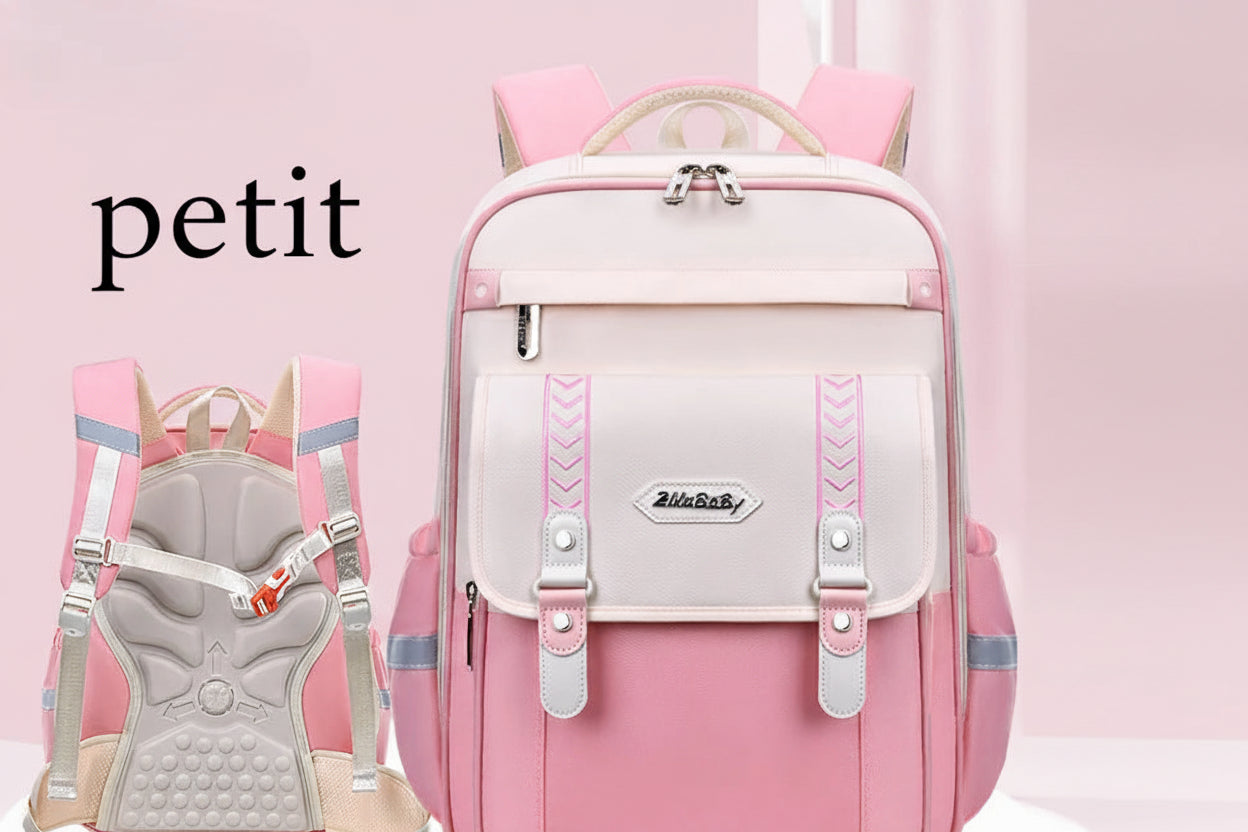 Cartable Orthopédique Enfant Imperméable - Sac à Dos Écolier Primaire
