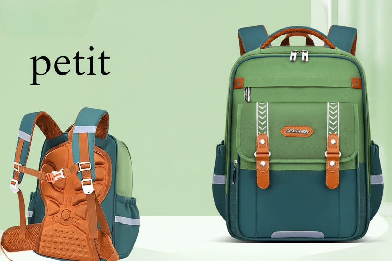 Cartable Orthopédique Enfant Imperméable - Sac à Dos Écolier Primaire