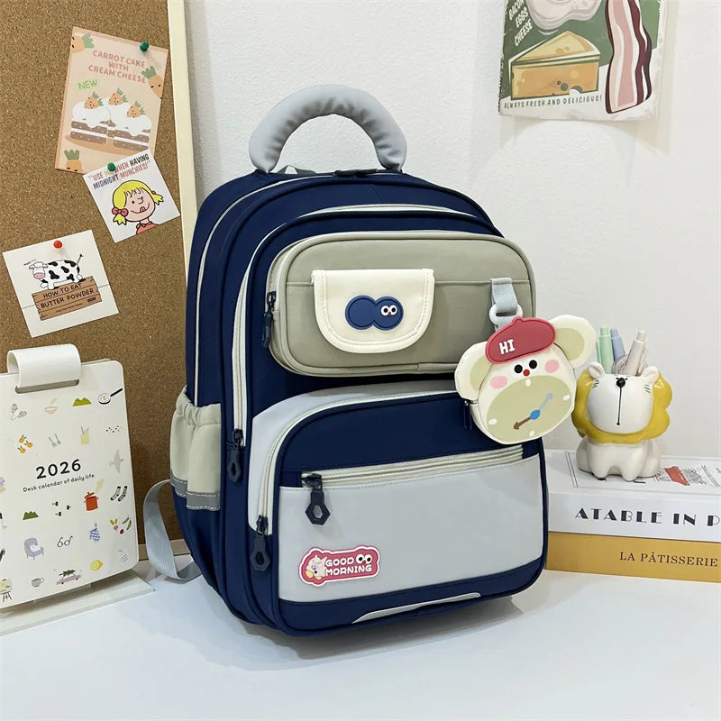 Cartable Scolaire Orthopédique Enfant – Sac à Dos Imperméable Oxford