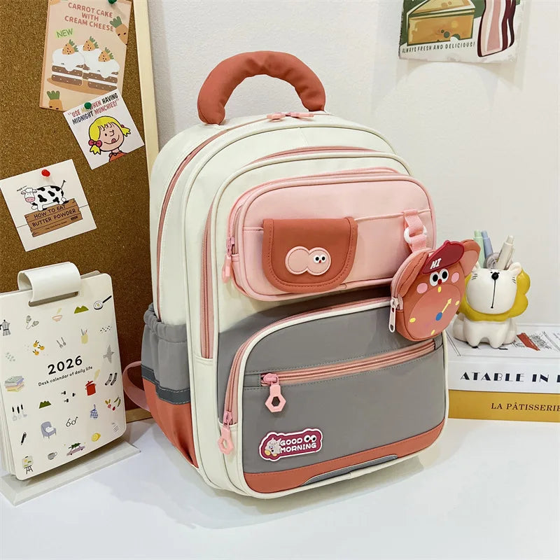 Cartable Scolaire Orthopédique Enfant – Sac à Dos Imperméable Oxford