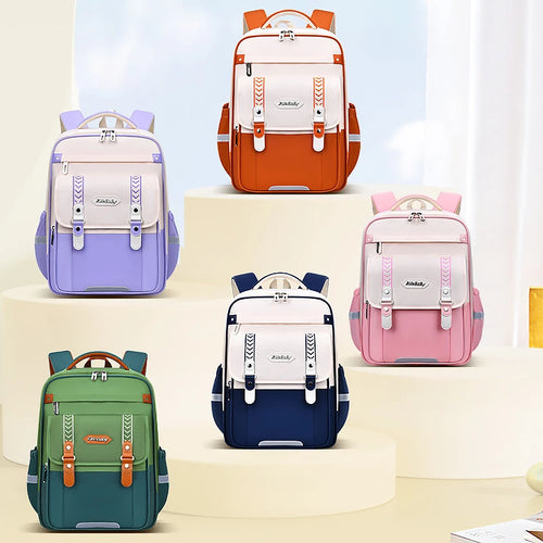 Cartable Orthopédique Enfant Imperméable - Sac à Dos Écolier Primaire