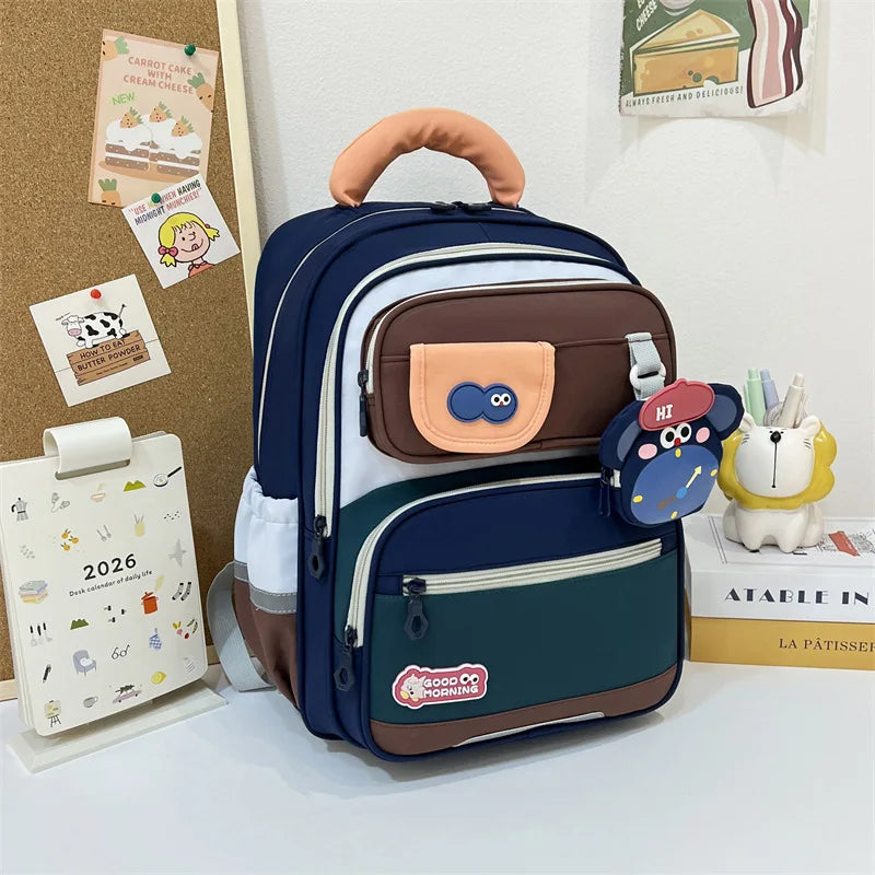 Cartable Scolaire Orthopédique Enfant – Sac à Dos Imperméable Oxford